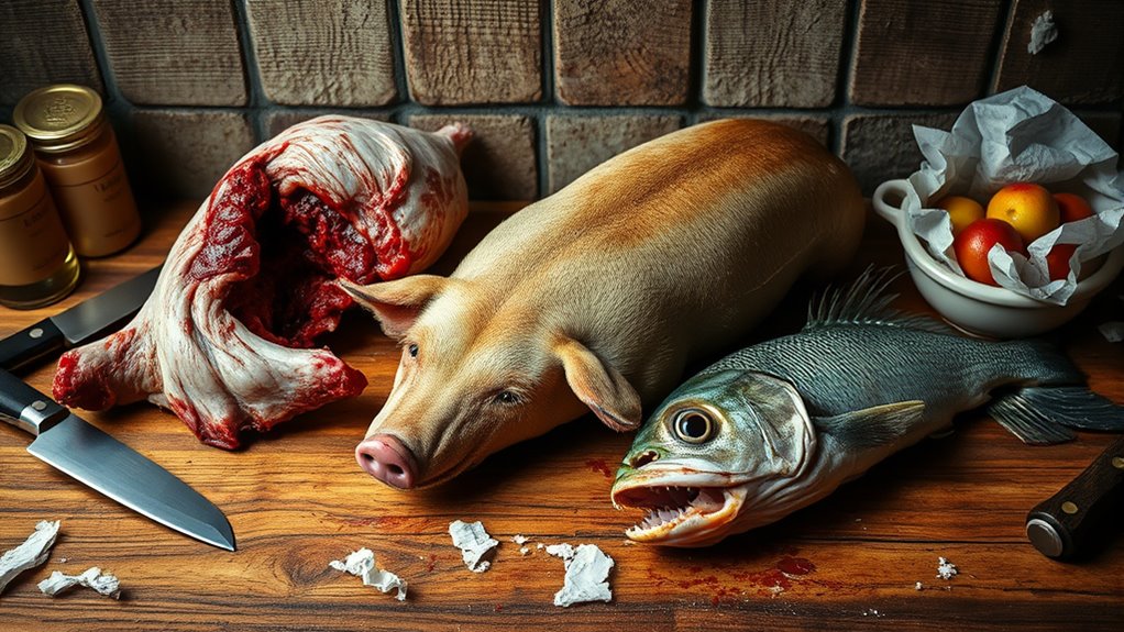forbidden animals and slaughter
