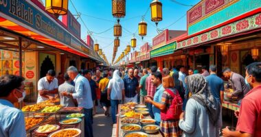 global halal food events