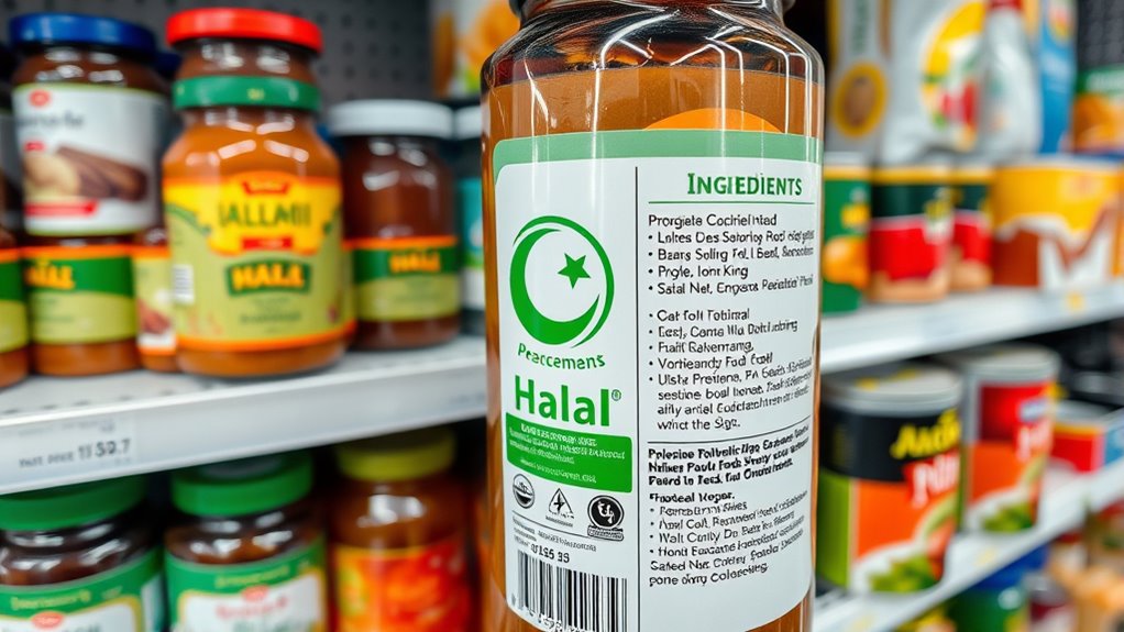 halal certification label recognition