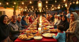 halal community gatherings food