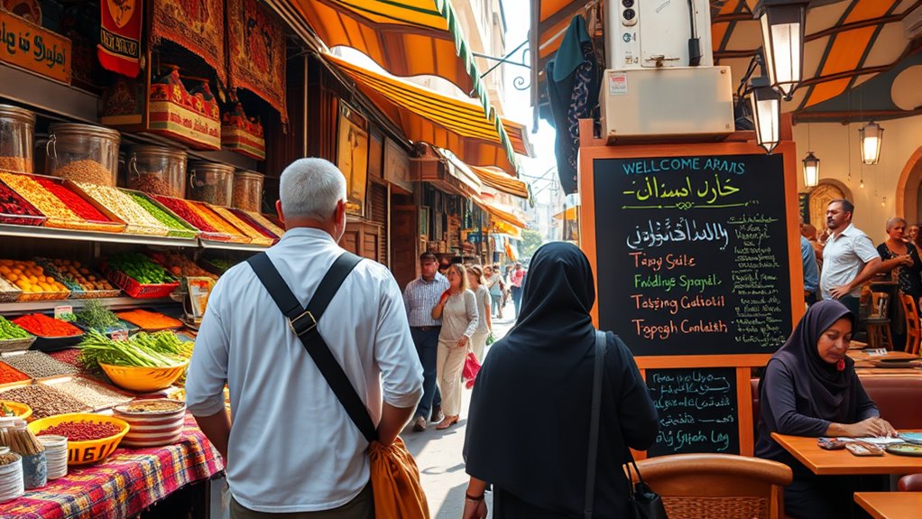 halal dining and markets