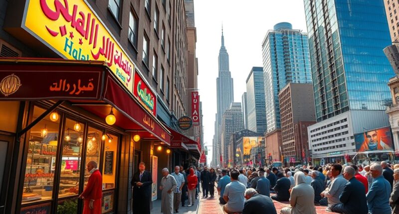 halal dining and prayer spots