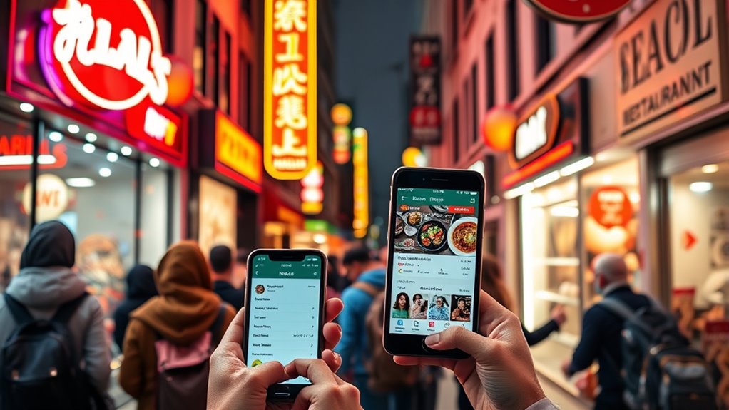 halal dining app features