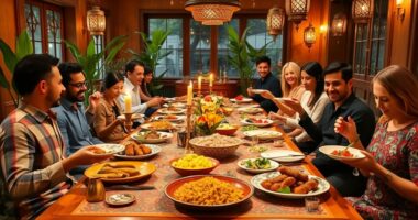 halal dinner party hosting