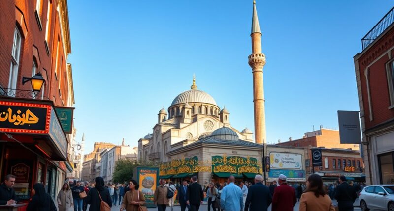 halal food mosques london
