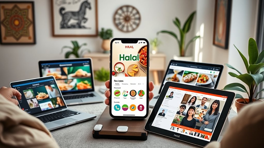 halal lifestyle social media