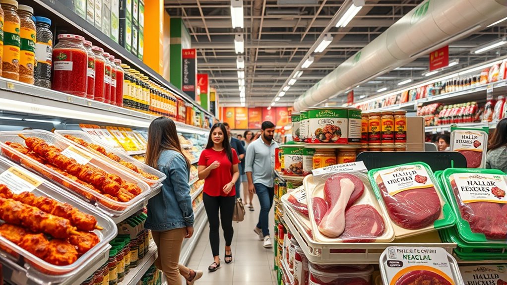 halal options in markets