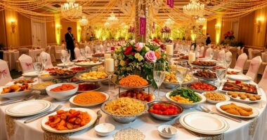 halal wedding menu planning