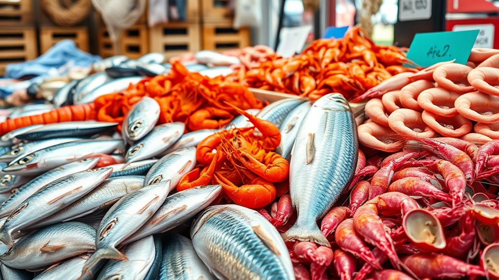 identify fish versus shellfish