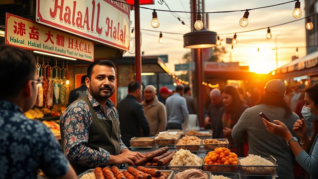 immigrant led halal market expansion