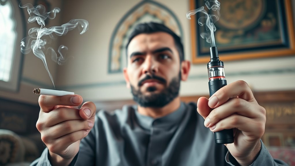 islam health smoking vapes