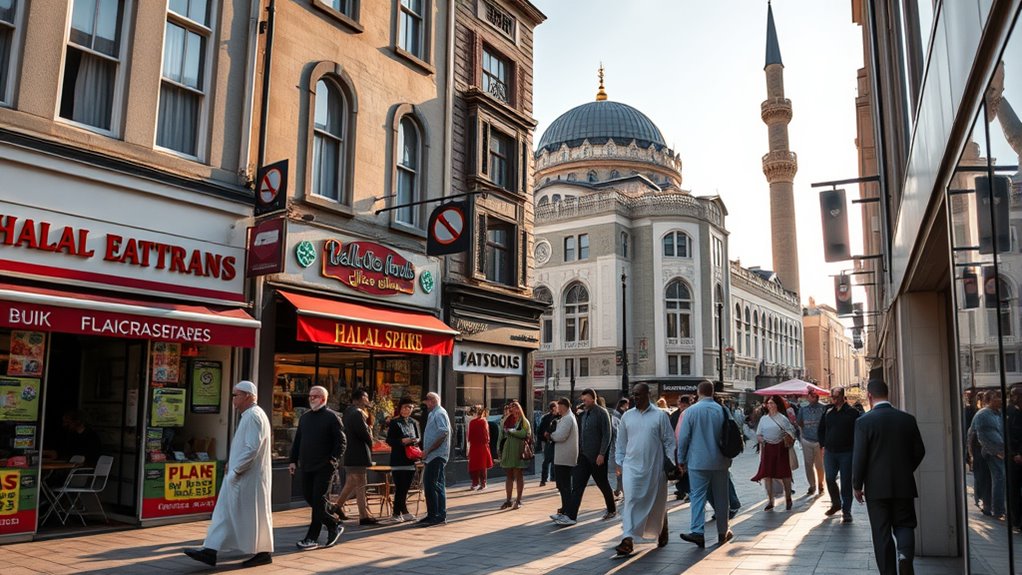 london mosques blend tradition