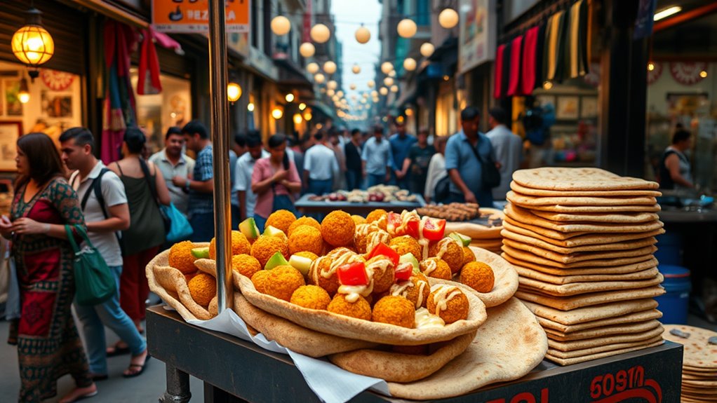 middle eastern street food culture