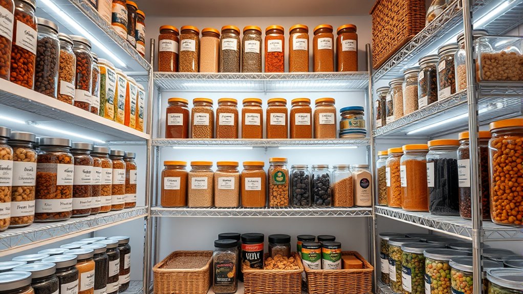 organize label rotate store