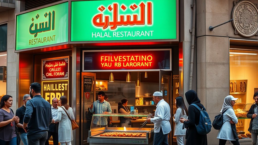 pioneering halal cuisine acceptance