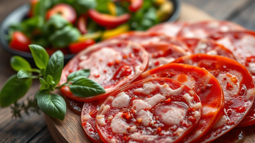 plant based halal friendly pepperoni