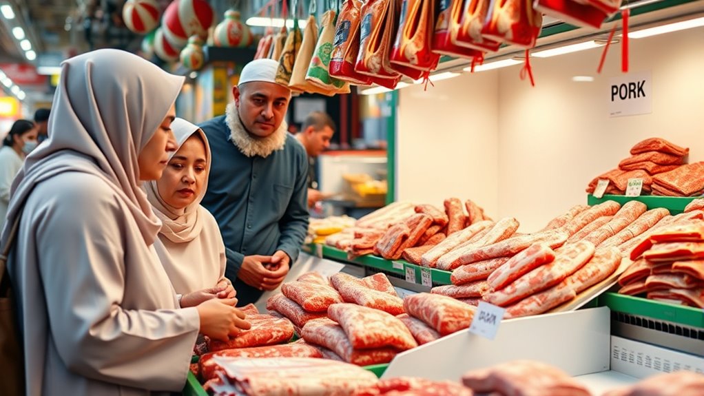 pork prohibition shapes dietary choices