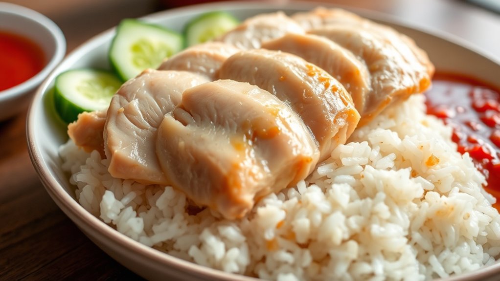 precise poaching aromatic rice