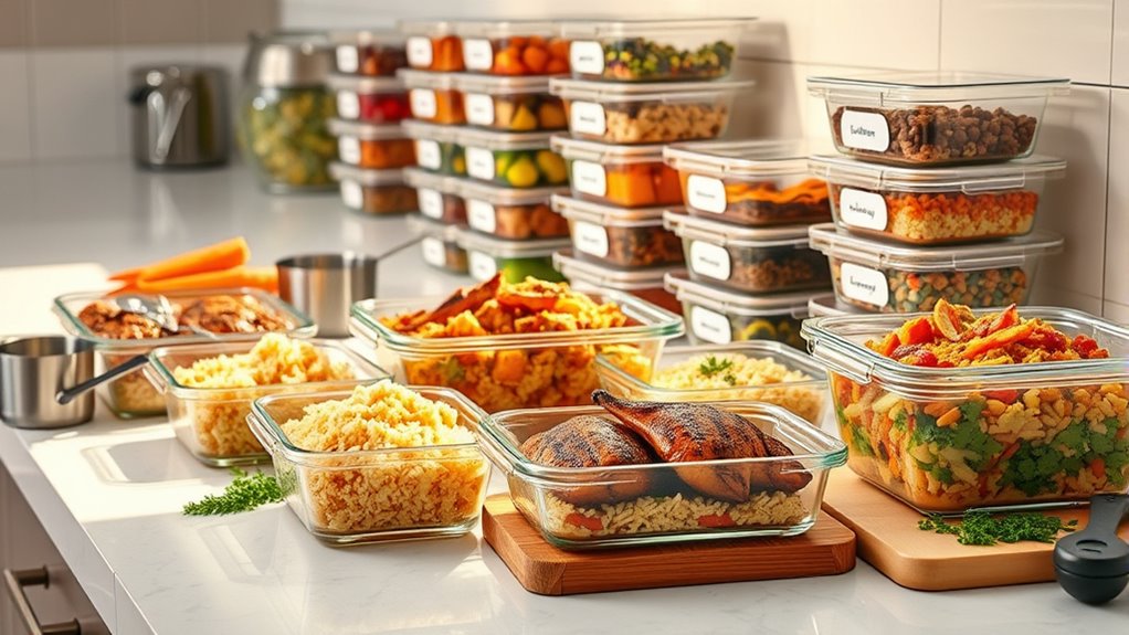 proper meal storage techniques