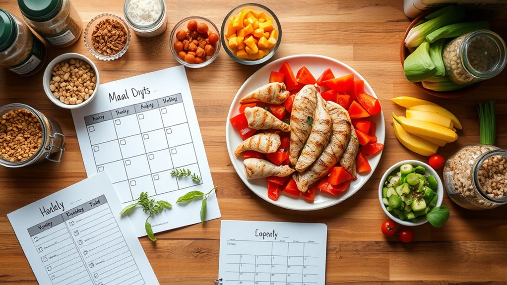 set realistic weekly goals
