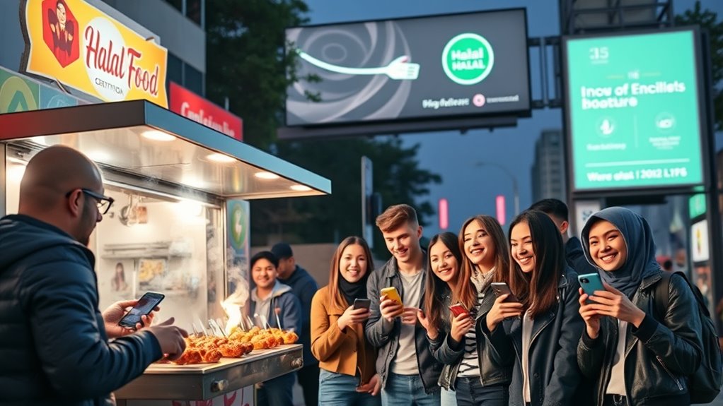 social media fosters halal visibility