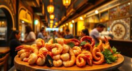 halal food and tapas