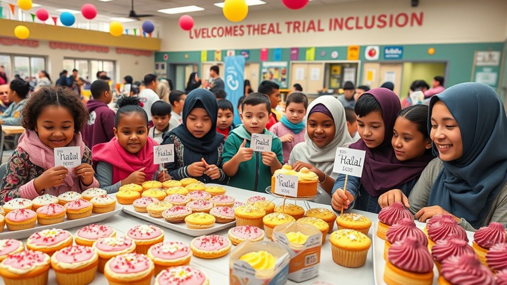 halal friendly school bake sales