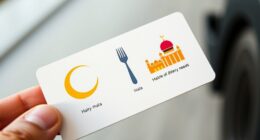 halal traveler language card