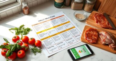 halal weekly meal planning
