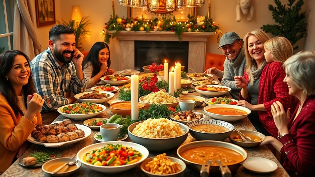 inclusive halal holiday menu