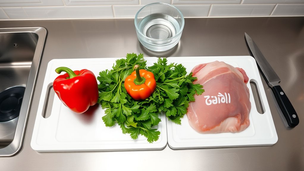 prevent cross contamination through hygiene