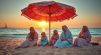 respectful halal beach vacations