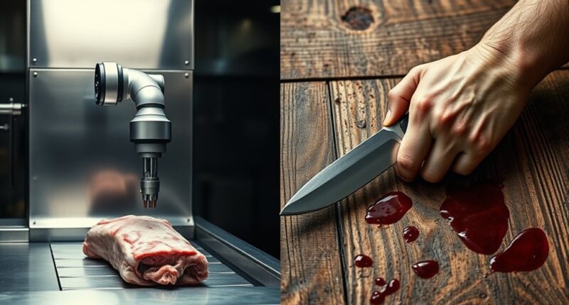 slaughter methods comparison standards