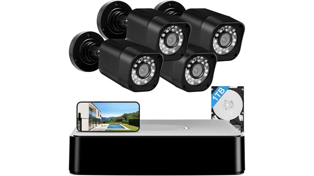 1080p wired camera system