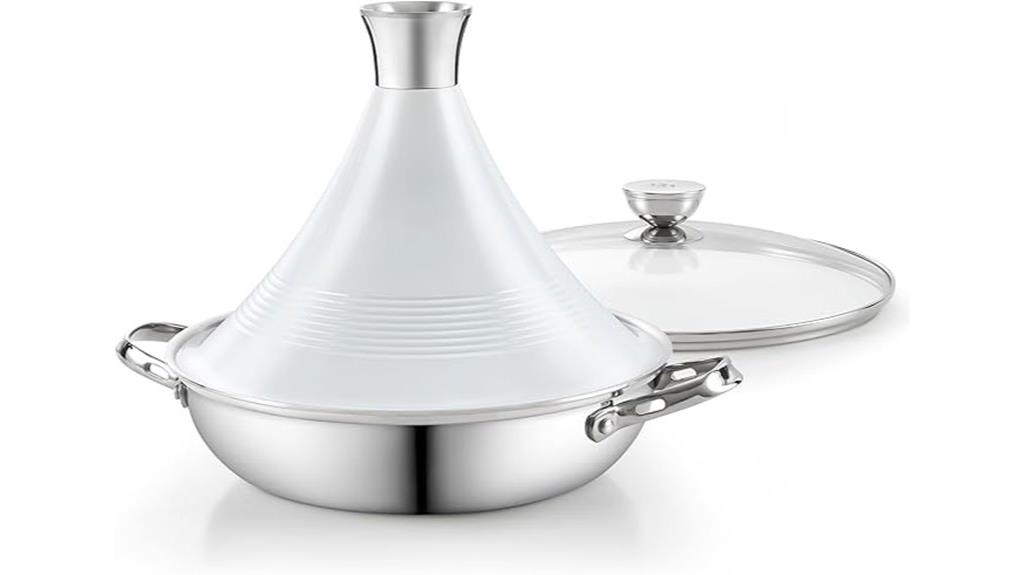 11 inch moroccan clay pot