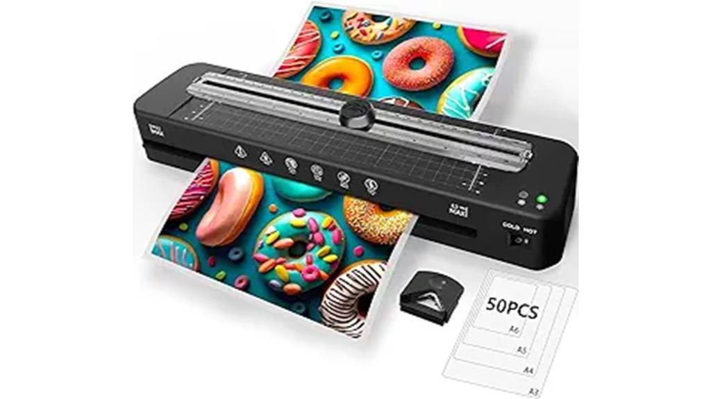 13 inch laminator with cutter