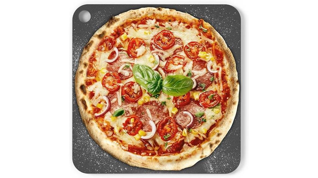 13 inch thick steel pizza pan