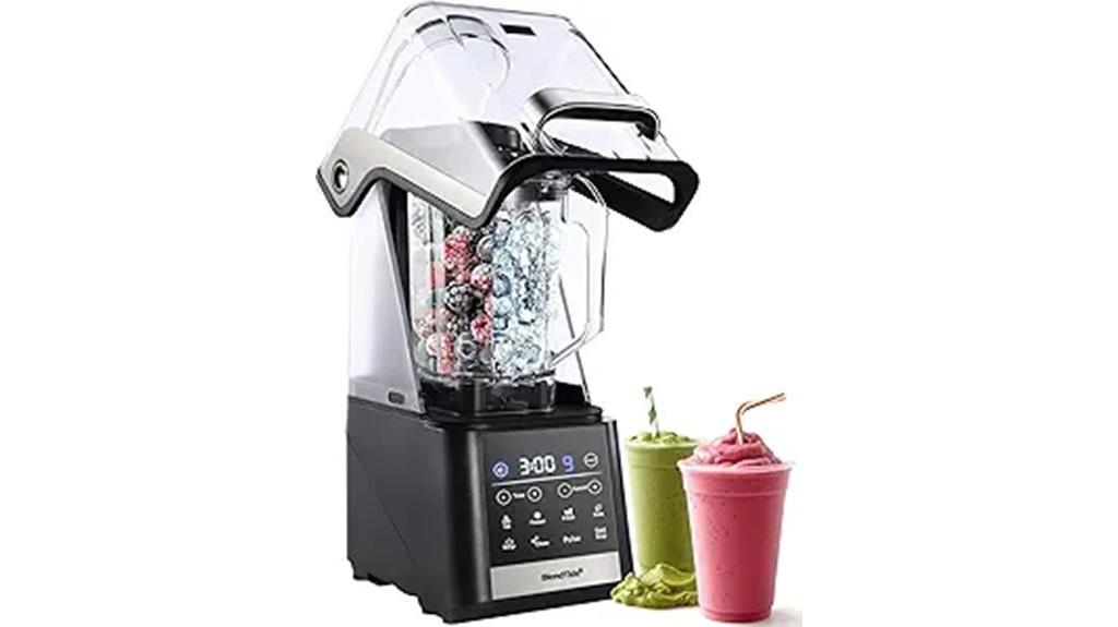 1500w vacuum commercial blender