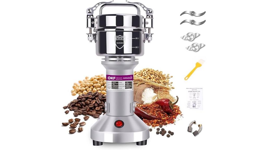 150g stainless steel grinder