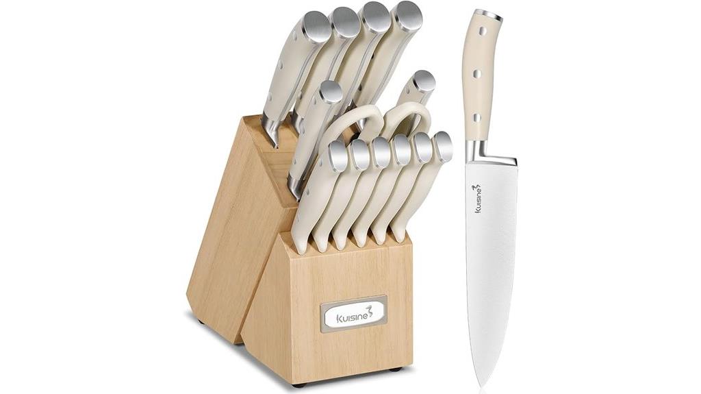 15 piece chef knife set