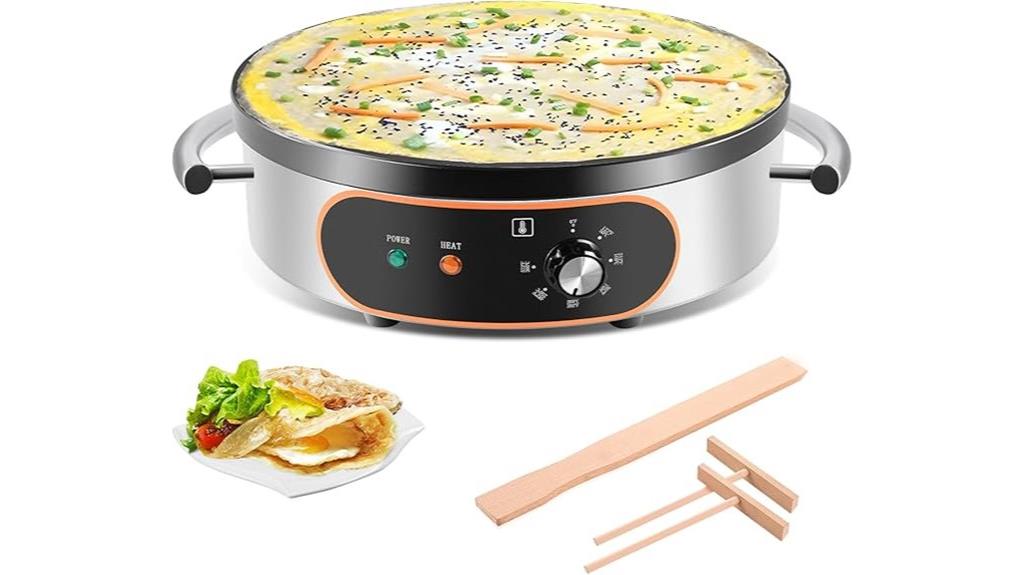 16 inch non stick crepe maker