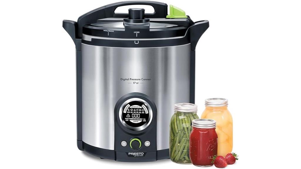 17 quart digital pressure canner