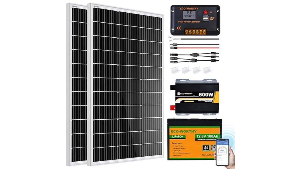 200w solar kit bundle