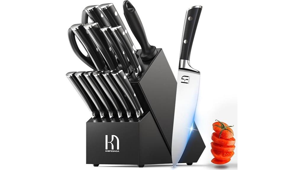 2025 15 piece japanese knife set