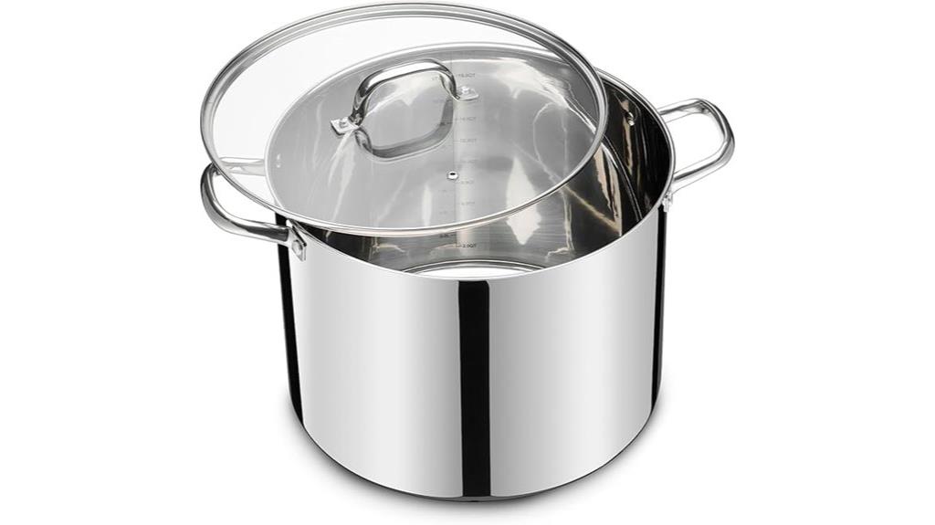 20 quart stainless steel pot
