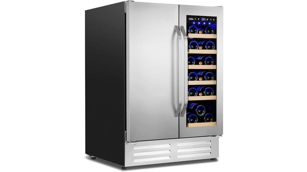 24 inch dual zone cooler