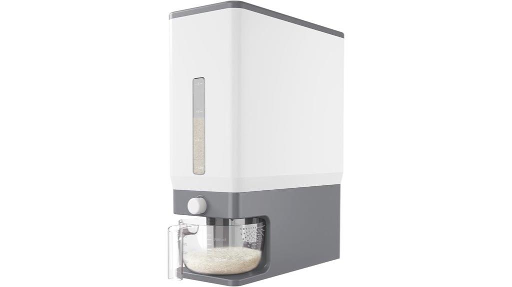 25 lb lifewit rice dispenser