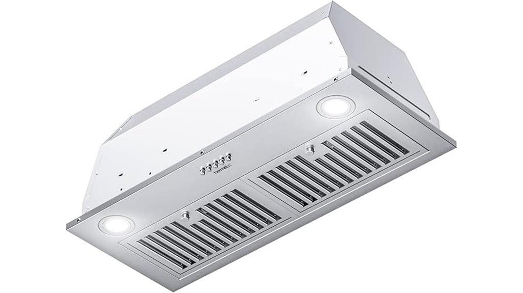 30 inch built in range hood