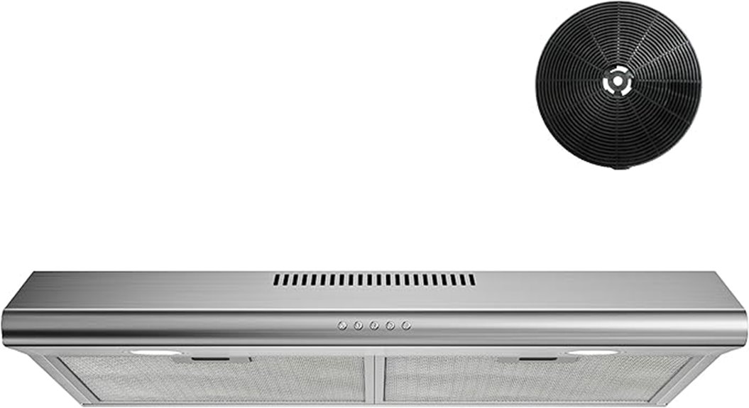 30 inch convertible range hood