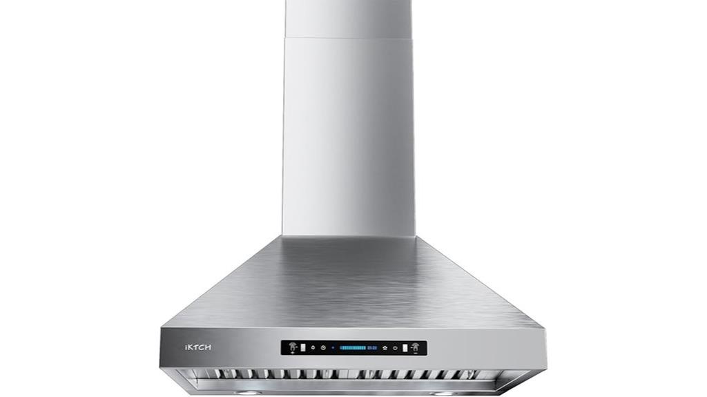 36 inch wall mounted hood